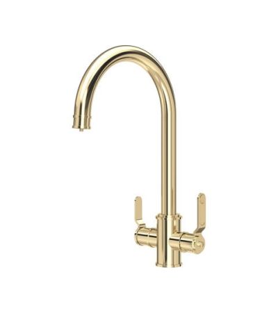Armstrong 3n1 C Spout Textured Levers Gold