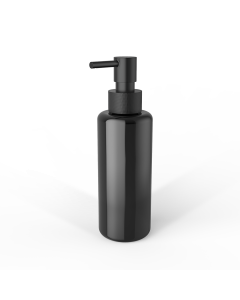 Décor Walther - TT PORTER      Soap dispenserGlass bottle Black / Pump Black matt