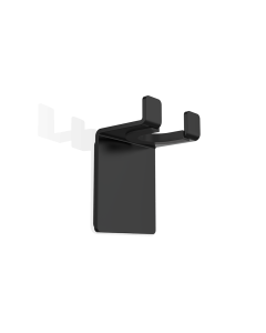 Décor Walther - WH 4     Hook self adhesive - Black matt