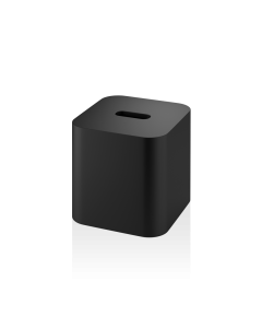 Décor Walther - STONE KBQ    Tissue box square - black matt