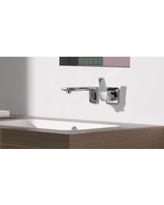 Dornbracht Lissé Wall-mounted single-lever basin mixer without pop-up waste 36810845