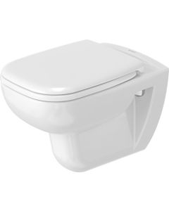 Duravit D-Code Toilet wall mounted Duravit Rimless 4,5 litre flush 25700900002