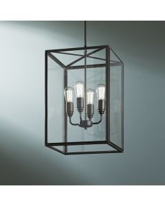 Ilford Large- C with Caret Squirrel Cage Lamp