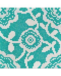 Bisazza Decorations 'Flower Carpet' Green