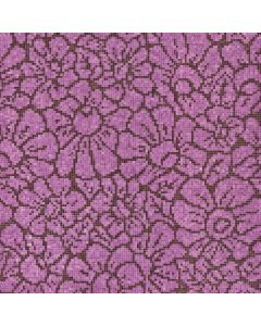 Bisazza Decorations 'Graphic Flowers' Purple