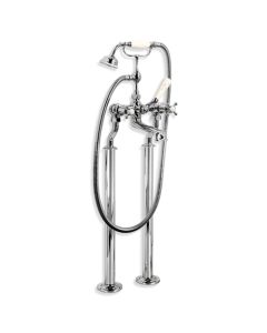 Lefroy Brooks CH 1144 Connaught Bath Shower Mixer (3/4") with Standpipes