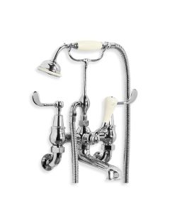 Lefroy Brooks CL 1166 Connaught Lever Wall Mounted Bath Shower Mixer (3/4")