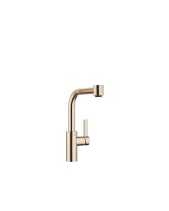 Dornbracht -ELIO Single-lever mixer Pull-out with spray function - Brushed Champagne (22kt Gold) 