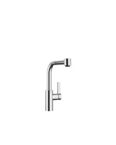 Dornbracht -ELIO Single-lever mixer tap pull-out with spray function - Brushed Chrome