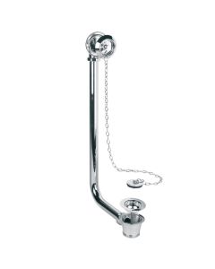 Lefroy Brooks LB 1382 Lefroy Brooks Exposed Bath Waste with Brass Overflow Pipe 