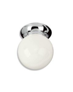 Lefroy Brooks LB 4003 Classic Ceiling Light with 8" Opal Globe