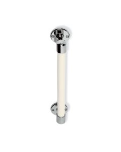 Lefroy Brooks LB 4513 Classic Stove Enamelled Grab Bar with Large Backplates