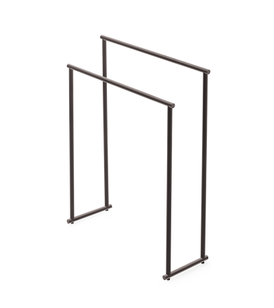 Décor Walther - CLUB HT  Towel stand Dark Metal Matt