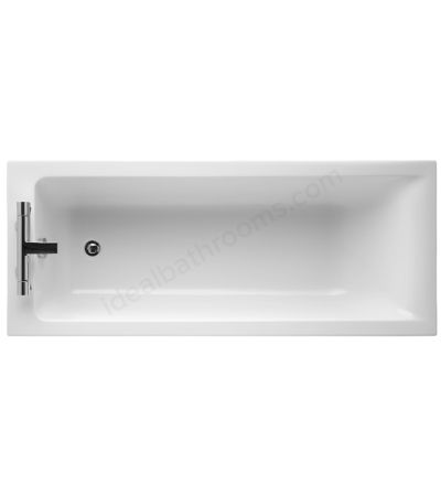 Ideal Standard Idealfrom Plus Single Ended No Tap Hole White Concept 1500 x 700mm Bath
