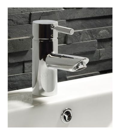 Tavistock Kinetic; Deck Mounted; 1 Tap Hole Basin Mixer - Chrome