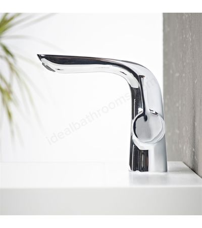 Tavistock Revive; Deck Mounted; 1 Tap Hole Basin Mixer with Click Waste - Chrome