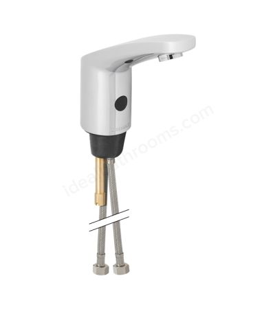 Geberit Washbasin tap type 185; battery operation: gloss chrome-plated