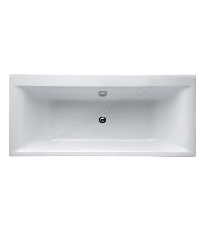 Ideal Standard White No Tap Hole Concept 170cm Idealform Plus Double Ended Bath