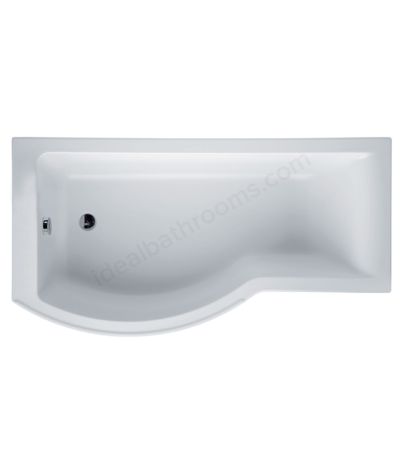 Ideal Standard Concept 1700x900mm Idealform Plus Shower Bath Right Handed 0 Tap Holes White