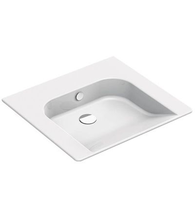 Sfera Comfort 60 Basin & Overflow Nth White 60X55