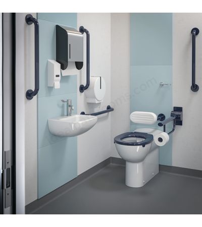 Armitage Shanks Markwik 21+ 1 Taphole Thermostatic Basin Mixer With Single Sequential Lever, Demountable With Copper Tails