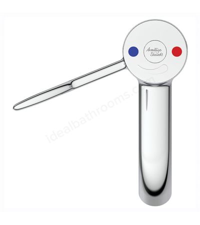 Armitage Shanks Contour 21+ Thermostatic 1 Taphole Basin Mixer With Single Sequential Lever And Flexible Tails