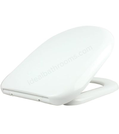 RAK Ceramics Compact Soft Close Quick Release Toilet Seat - White