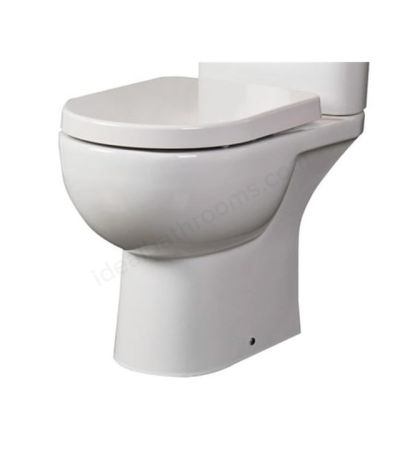 RAK Ceramics Tonique Close Coupled Full Access Open Back WC Pan - White