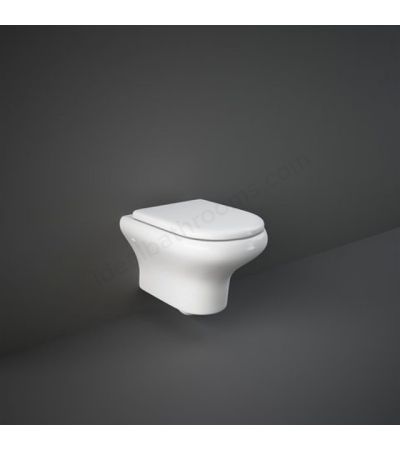 RAK Ceramics Compact Rimless Wall Hung WC Pan With Hidden Fixations