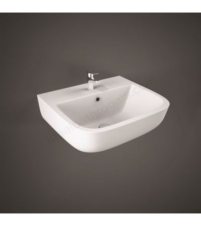RAK Ceramics Series 600 400mm Wall Hung Basin 1 Tap Hole