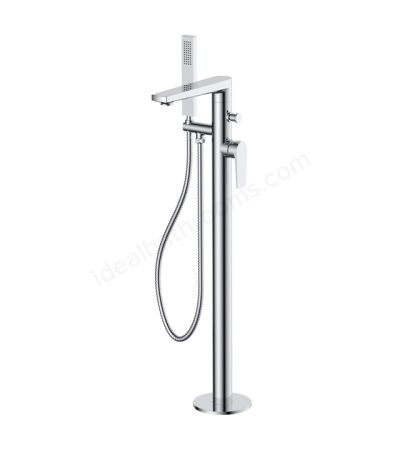 RAK Ceramics Blade Free Standing Bath Shower Mixer - Chrome