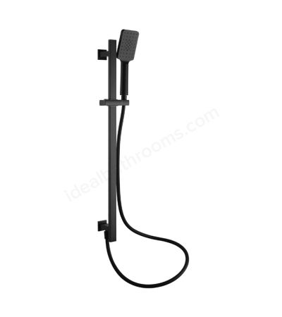 RAK Ceramics Square Slide Rail Kit with Integral Wall Outlet Chrome