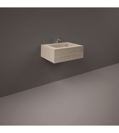 RAK Ceramics Precious 630mm Wall Hung Basin 0 Tap Holes