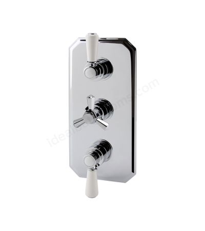 RAK Ceramics Washington Triple Outlet Thermostatic Concealed Shower Valve