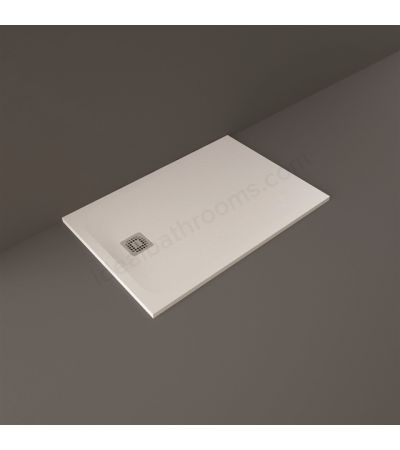 RAK Ceramics Feeling Shower Tray RAK Solid White 80x120