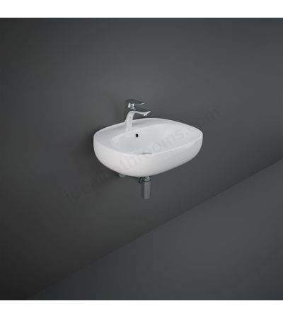 RAK Ceramics Illusion 210mm Wall Hung Basin 1 Tap Hole