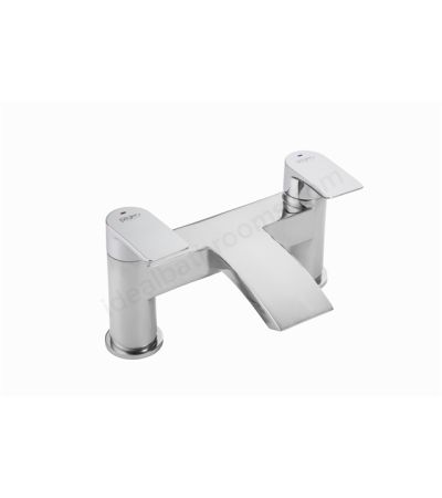 Essential Mantaro Bath Filler 2 Tap Holes - Chrome