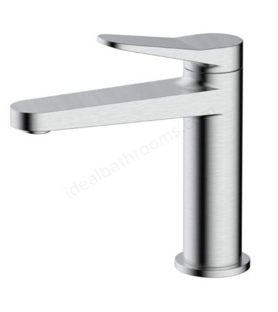 RAK Ceramics Petit Round Standard Basin Mixer (Brushed Nickel)