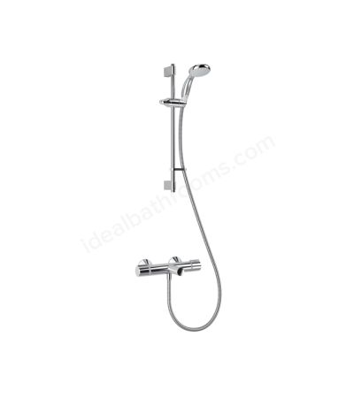 Mira React Wall Mounted Bath Shower Mixer - Chrome