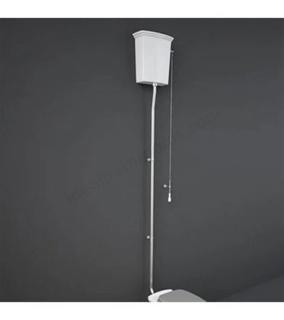 RAK Ceramics Washington High Level Cistern With Front Lever & Flush