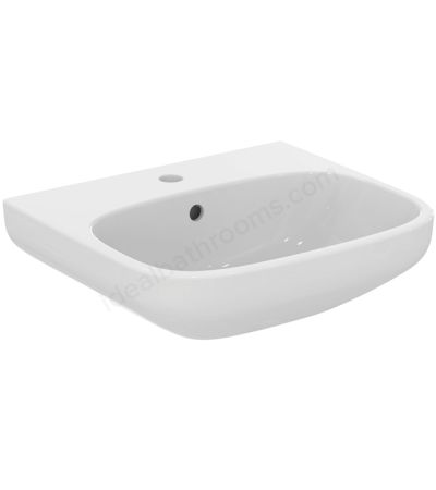 Ideal Standard i.life A Basin 1 Taphole 50cm White