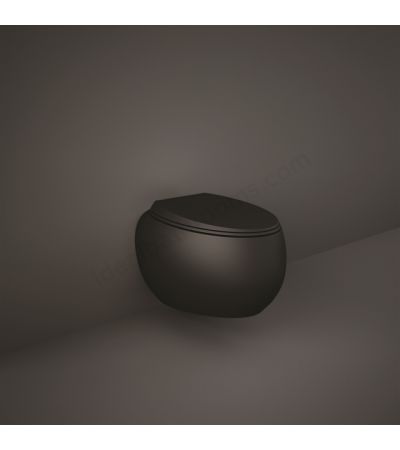 RAK Ceramics Cloud Wall Hung WC Pan - Black