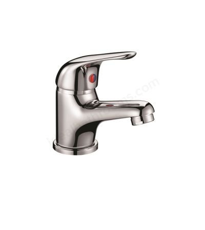 Scudo Mono Deck Mounted 1 Handle Basin Mixer w/ Waste - Chrome