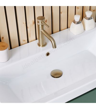 Scudo Universal Basin Waste - Brushed Brass