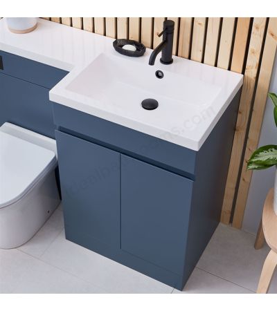 Scudo Universal Basin Waste - Matt Black