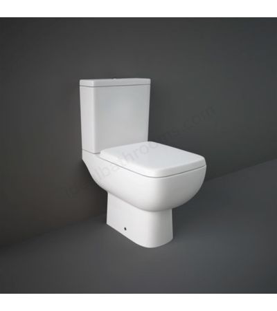 RAK Ceramics Series 600 Full Access WC Pack w/ Soft-Close Seat - White