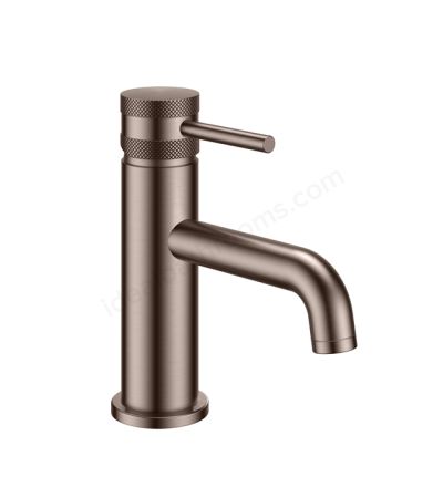 Scudo Core Mono Deck Mounted 1 Handle Basin Mixer - Brushed Bronze