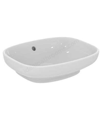 Ideal Standard i.life B 45cm rectangular vessel with overflow