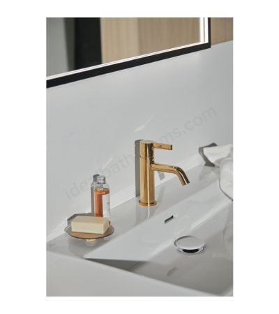 Atelier Joy Basin Mixer w/ Click Waste - Brushed Gold