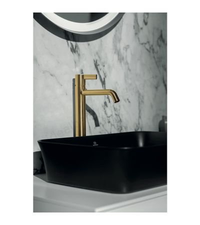 Atelier Joy Vessel Basin Mixer - Brushed Gold